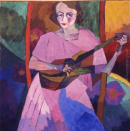 Donna con la chitarra