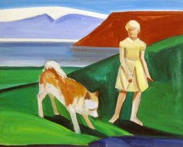 Ragazza con cane