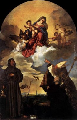 Madonna in gloria con il Bambino e santi Francesco e Alvise con