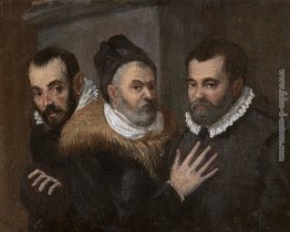 Ritratto di Annibale, Ludovico e Agostino Carracci