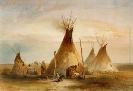 Sioux teepee dal volume 1 "Travels in dell'Interno del Nord Amer