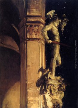 Statua di Perseo di Notte