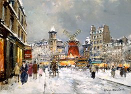 Moulin Rouge, un Pigalle sous la neige