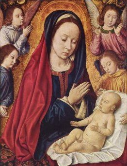 La Vergine e il Bambino adorata dagli Angeli