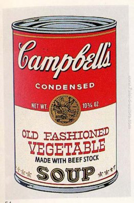 Campbell Soup Can (Old Fashioned Vegetale)