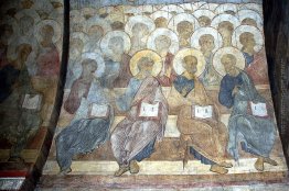 Il Giudizio Universale: Angeli e apostoli