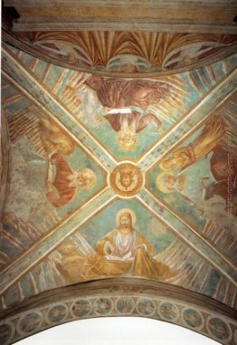 Tabernacolo della Madonna della Tosse: Quattro Evangelisti