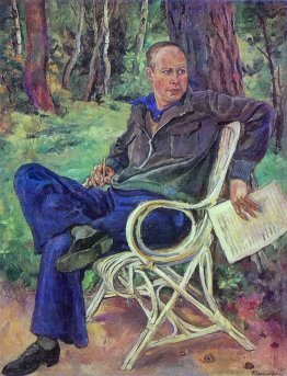 Ritratto del compositore Sergei Prokofiev
