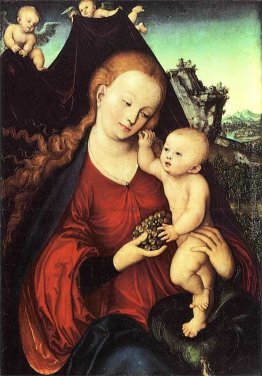 Madonna col Bambino e un grappolo d'uva