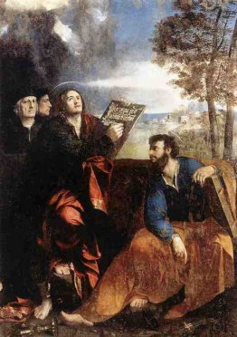 Santi Giovanni e Bartolomeo con donatori