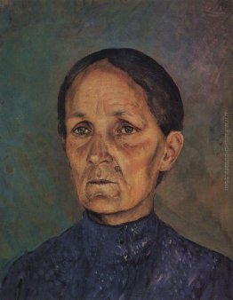 Ritratto di A.P.Petrovoy-Vodkin, madre dell'artista