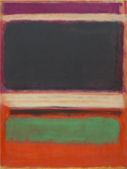 No.3 / No.13 (Magenta, nero, verde su Orange)