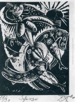 Scherzo dal portafoglio Nove Woodcuts