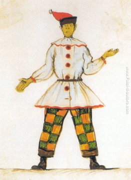 Petrushka. Costumi per Vatslav Nijinsky