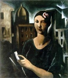 La bellezza di Sestiere. Donna Con Il Fiore