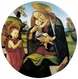 Madonna col Bambino e il Bambino San Giovanni Baptistbetween