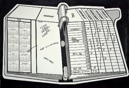 Desk calendario