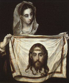 S. Veronica con la Sacra Sindone