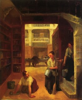 Scrubwoman, Astor Biblioteca