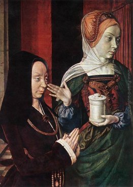 Maddalena di Borgogna presentata da S. Maria Maddalena