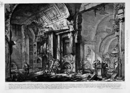 Le antichità romane, t. 2, Piatto X. Vista l'ingresso della came