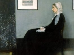 Arrangiamento in grigio e nero n ° 1, Ritratto della madre dell'