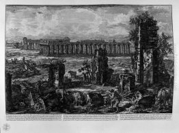 Guarda i resti dell'antica città di Paestum