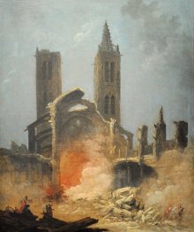 Démolition de l'église Saint-Jean-en-Grève - Musée Carnavalet