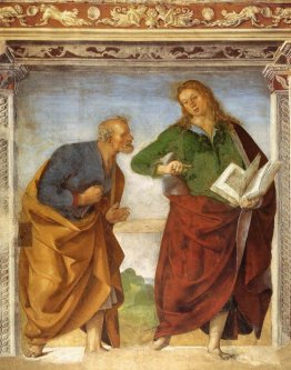 Gli apostoli Pietro e Giovanni Evangelista