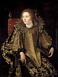Dame assise de trois-quarti