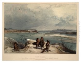 Fort Clark Missouri, febbraio 1834, piastra 15 dal volume 2 di "