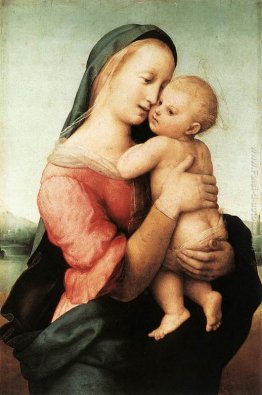 Particolare della 'Tempi' Madonna