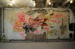 Murale (collaborazione con Futura 2000 e Jean-Michel Basquiat)