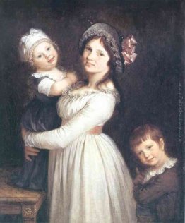 Ritratto di famiglia di Madame Anthony ei suoi figli
