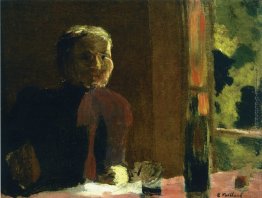 La signora Vuillard al tavolo