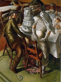 Le nozze a Cana: La sposa e sposo