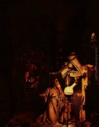 L'Alchimista scoperta di fosforo o l'Alchimista Ricerca della Pi