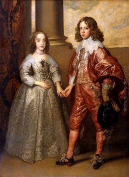 Guglielmo II, principe di Orange e la principessa Enrichetta Mar