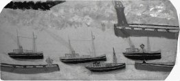 Quattro navi a vapore e Tre Moli
