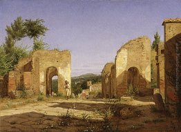 Gateway in via sepulcralis a Pompei