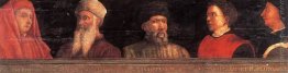 Ritratti di Giotto, Paolo Uccello, Donatello, Manetti e Bruno