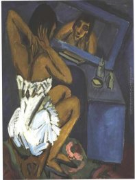 La donna davanti allo specchio
