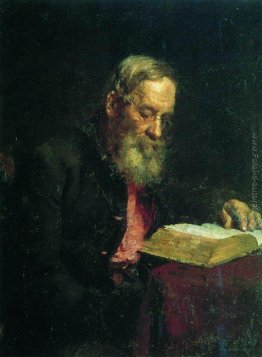 Ritratto di Efim Repin, padre dell'artista
