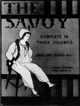 Design per la copertina di 'The Savoy: completa in tre volumi "