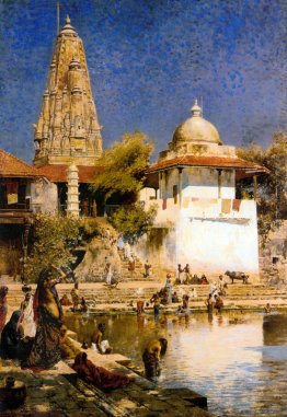 Il Tempio e serbatoio di Walkeschwar a Bombay