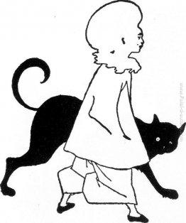 Pierrot e gatto, da St. Paul di
