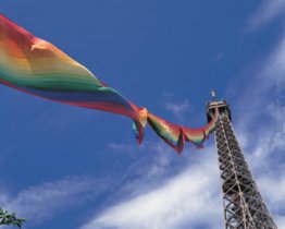 300 metro Arcobaleno Torre Eiffel Progetto, Parigi