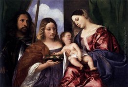 Madonna col Bambino ei Santi Dorothy e George