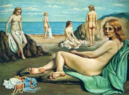 Bagnanti sulla spiaggia