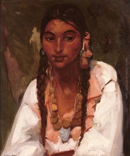 Gypsy Girl in bianco
